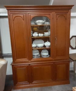 Vitrine 3 türig Kirschholz - Klimbim